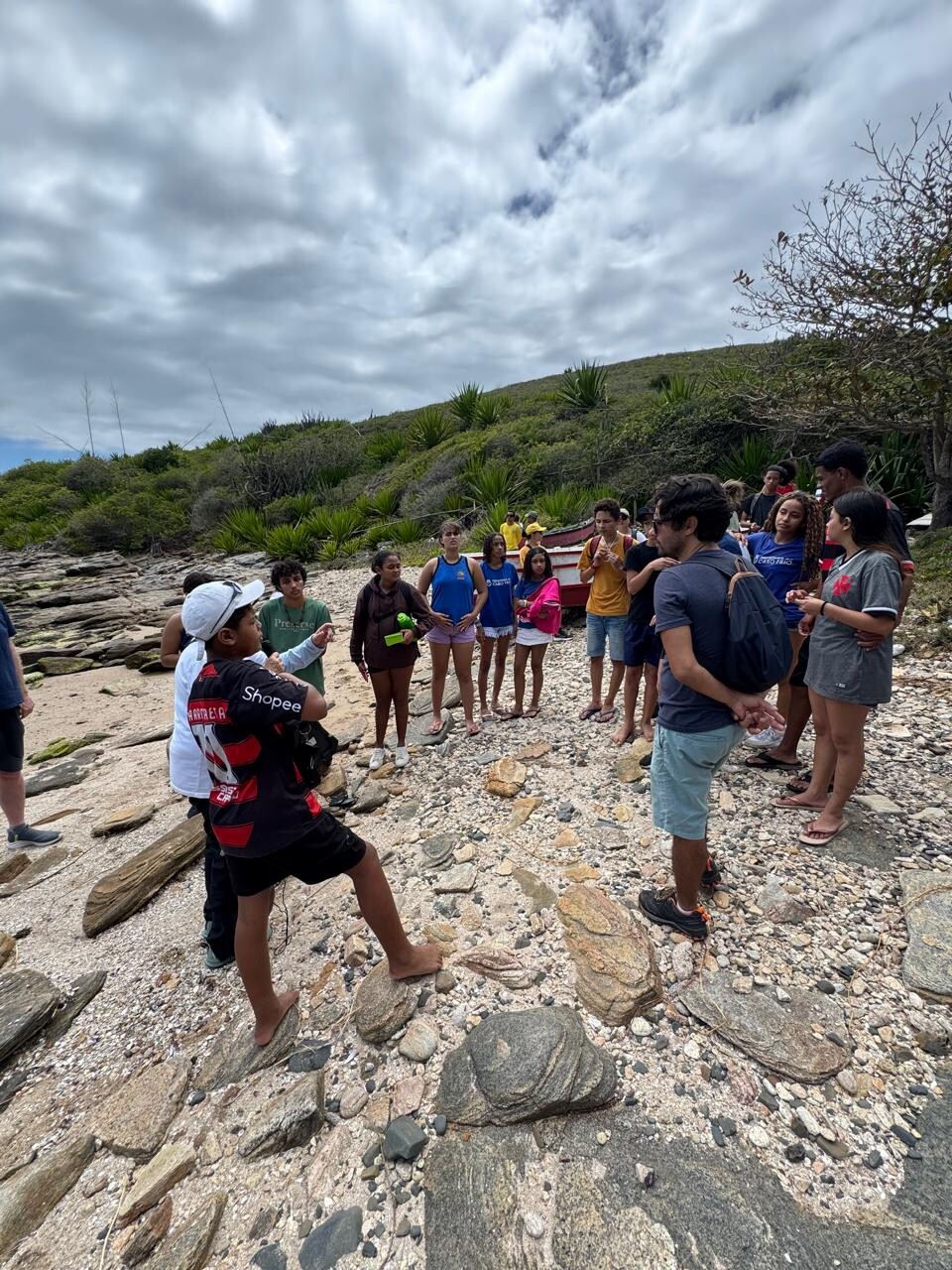 Geossítios do Peró são tema de aula de campo com alunos da Escola Municipal Evaldo Salles (6)