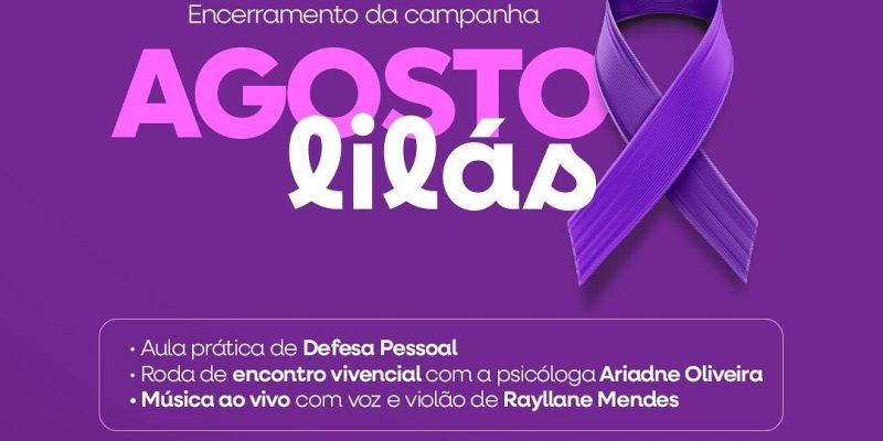 Cabo Frio encerra a campanha “Agosto Lilás” com programação especial na Orla das Palmeiras