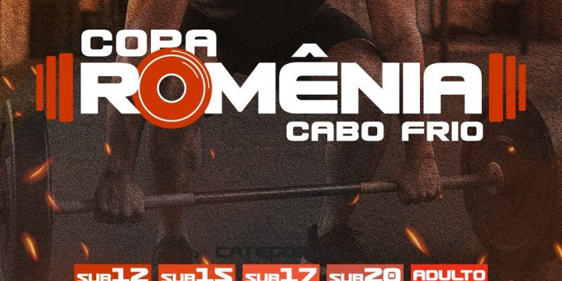 Cabo Frio recebe Copa Romênia de Levantamento de Peso neste sábado