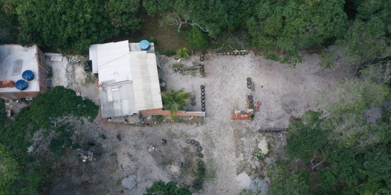 Drone identifica área desmatada em Tamoios e reforça a segurança em Cabo Frio