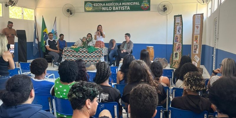 Escola Agrícola Municipal Nilo Batista conquista Selo de Escola Antirracista4