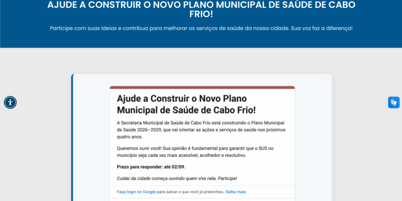 PLANO MUNICIPAL
