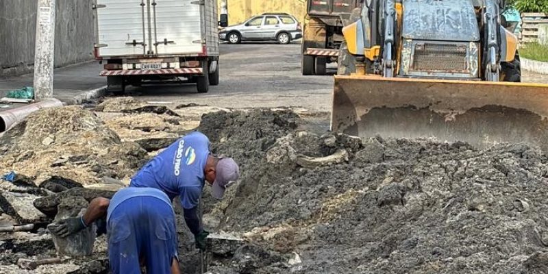 Prefeitura de Cabo Frio executa melhorias na drenagem da Rua 19, no Parque Burle (1)