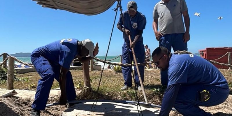 Prefeitura de Cabo Frio realiza manutenção de drenagem e iluminação em diversos bairros