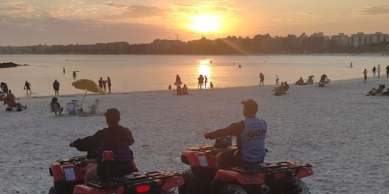 Monitoramento das praias durante a Semana do Saco Cheio