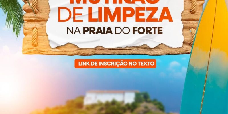 mutirão de limpeza