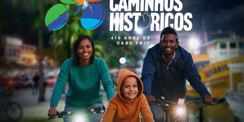 ‘Pedal Caminhos Históricos’ celebra os 410 anos de fundação de Cabo Frio